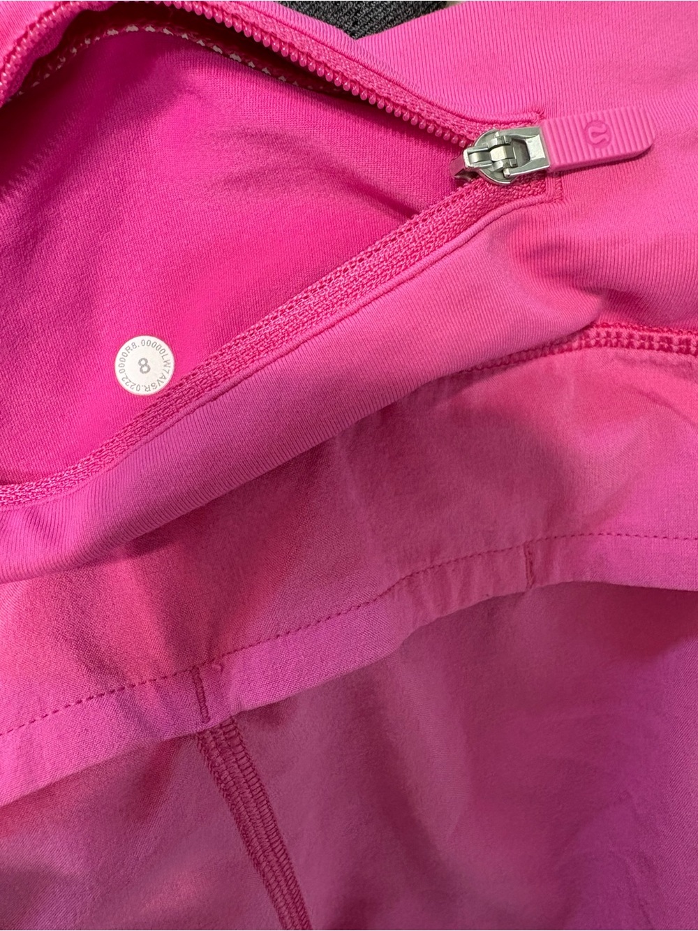 Lululemon Speed Up Short 2.5” Pink Size 8 Running Athletic Lined Zip Pocket - Picture 14 of 14